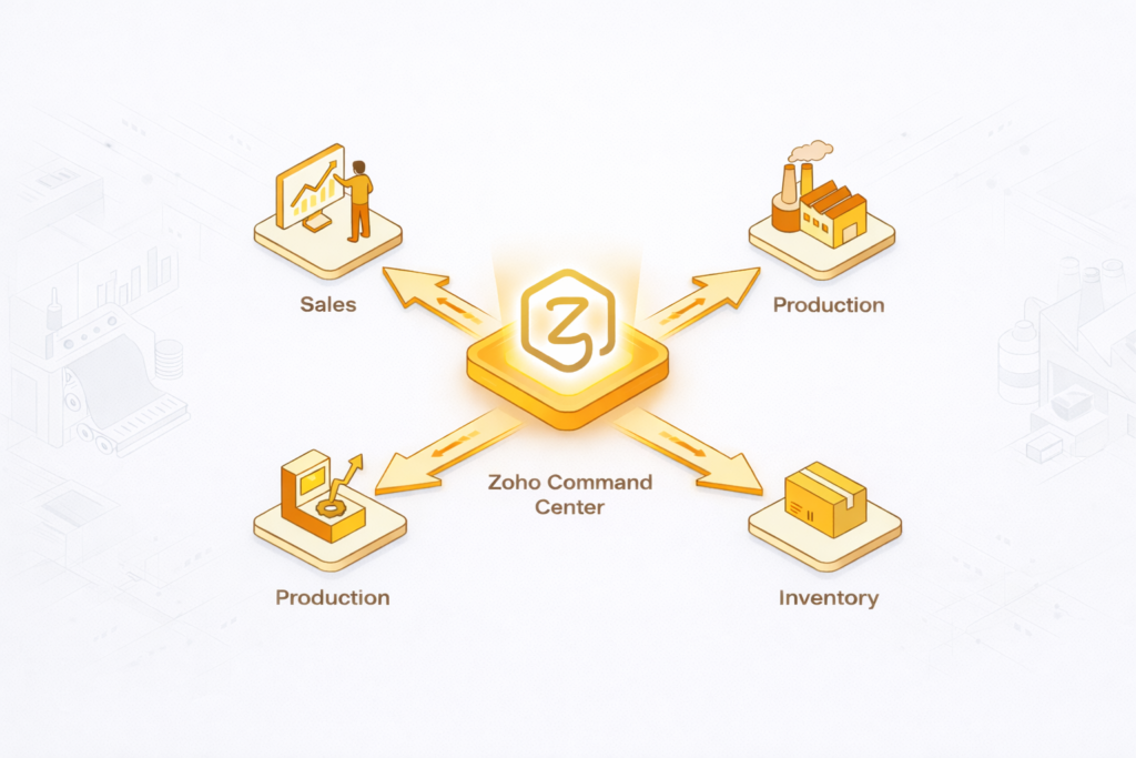 Zoho Manufacturing | ERP